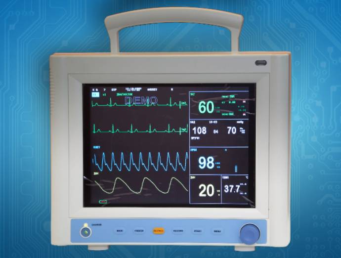 Patient Monitor based on Variscite VAR-SOM-MX6 ( Freescale iMX6, single/dual/quad Cortex A9 at up to 1.2 GHz, with integrated Vivante graphics acceleration)