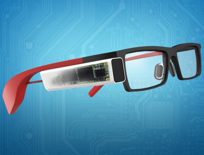 Lumus DK-40 Glasses based on Variscite DART-4460 (TI OMAP4460, ARM Cortex-™A9)